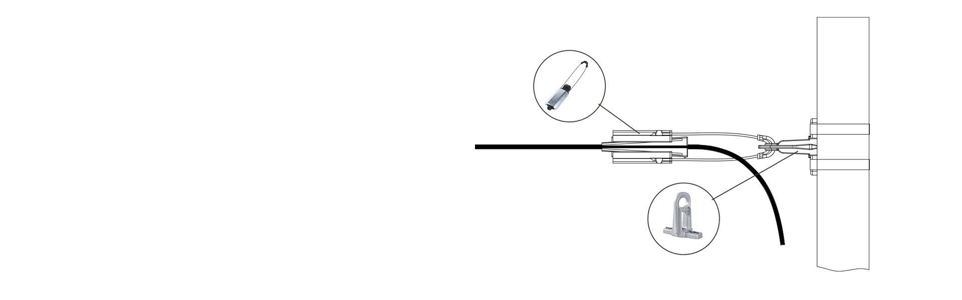 Optical fiber cable accessories